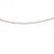 9ct white gold 18 inch trace Chain