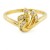 18ct gold Diamond unusual Ring size L