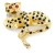 9ct gold Panther Brooch