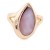 18ct gold Mother of Pearl Ring size L