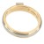 18ct gold 2 tone Diamond Solitaire Ring size N