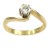 18ct gold Diamond Solitaire Ring size K½