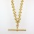 9ct gold 18 inch T.Bar Pendant with chain