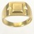 18ct gold 5.7g Signet Ring size G½