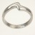 18ct white gold 4.1g Wedding Ring size M
