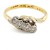 18ct gold & Platinum Diamond 4 stone Ring size N