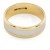 9ct gold 2-tone Wedding Ring size M