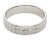 9ct white gold Wedding Ring size N½