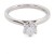Platinum Diamond 50pt Ring size H½