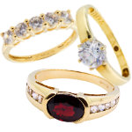 Cubic Zirconia Rings