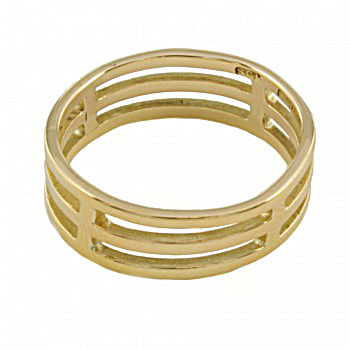 18ct gold 3.8g Ring size N