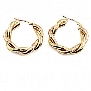 Golden hoop earrings Online Jewelry in Pakistan