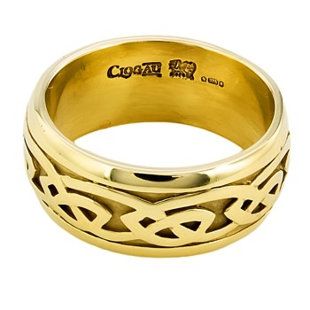 9ct Gold Clogau Wedding Ring Size L