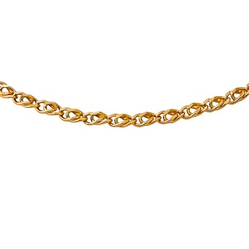 Second Hand 9ct Gold 22 inch Double Curb Chain