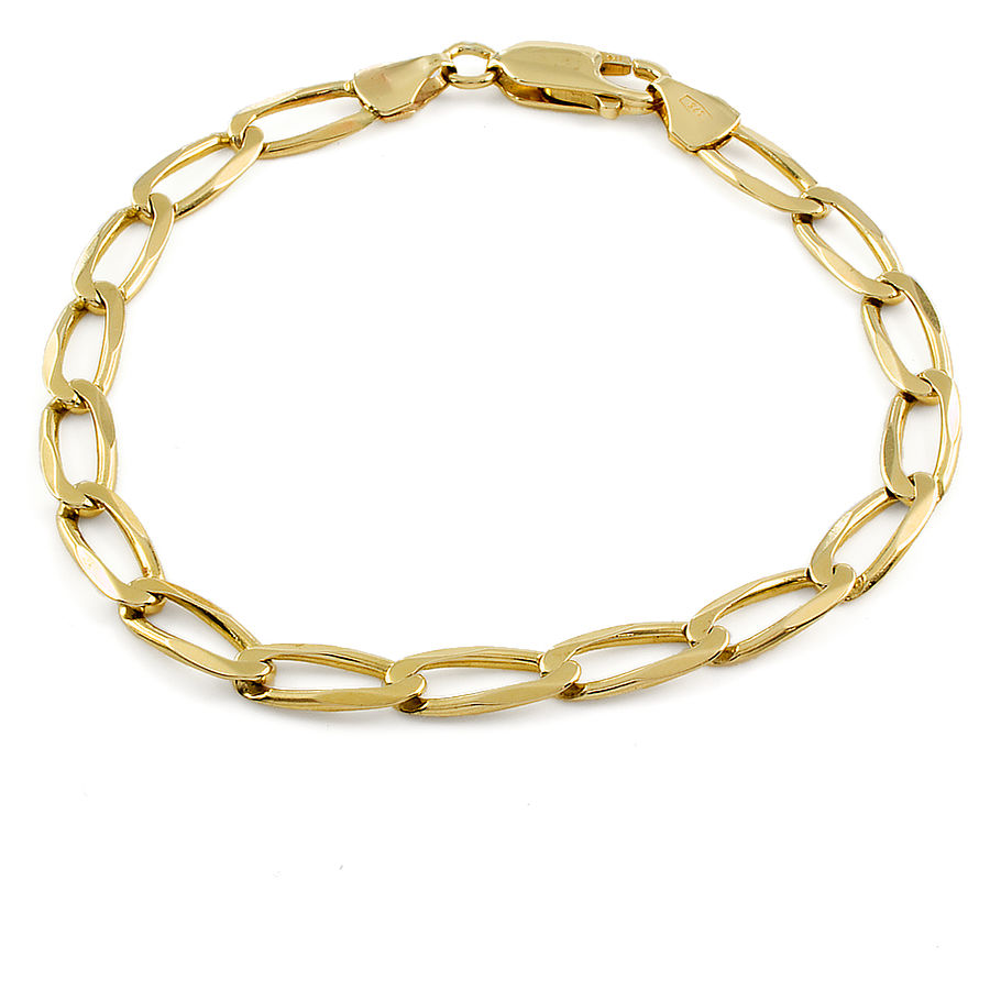 Gerry Browne Gold 9ct Flat Curb Bracelet - Jewellery from Gerry Browne  Jewellers UK