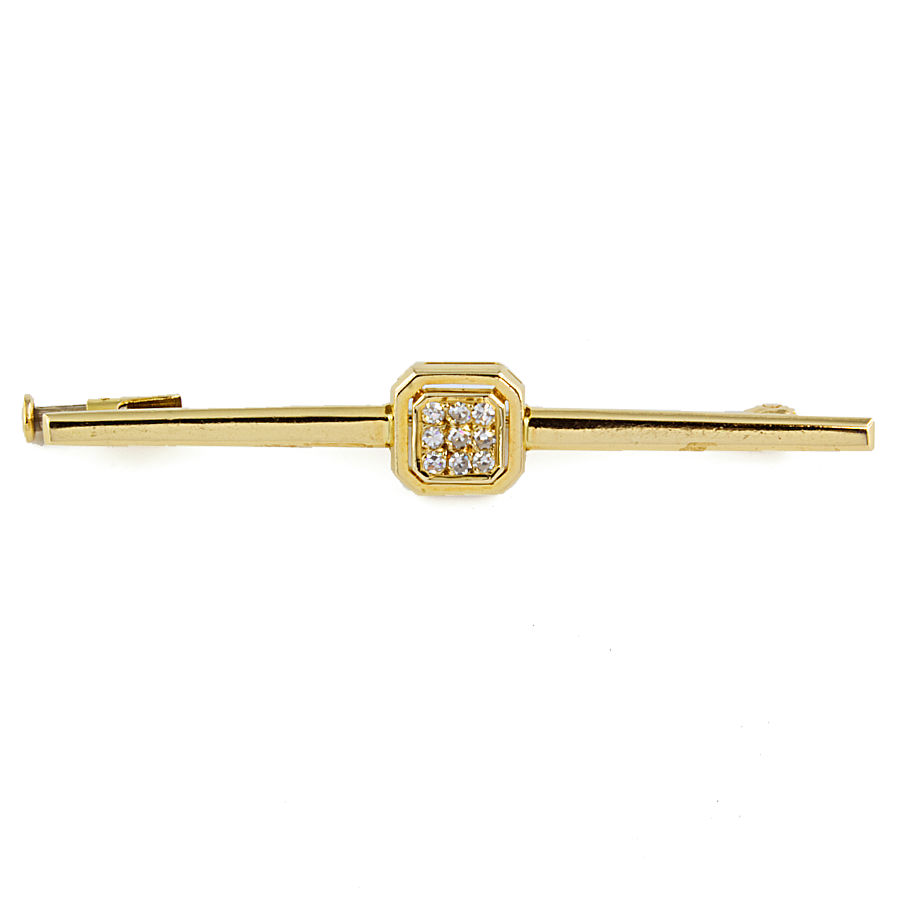 18ct gold Diamond Brooch