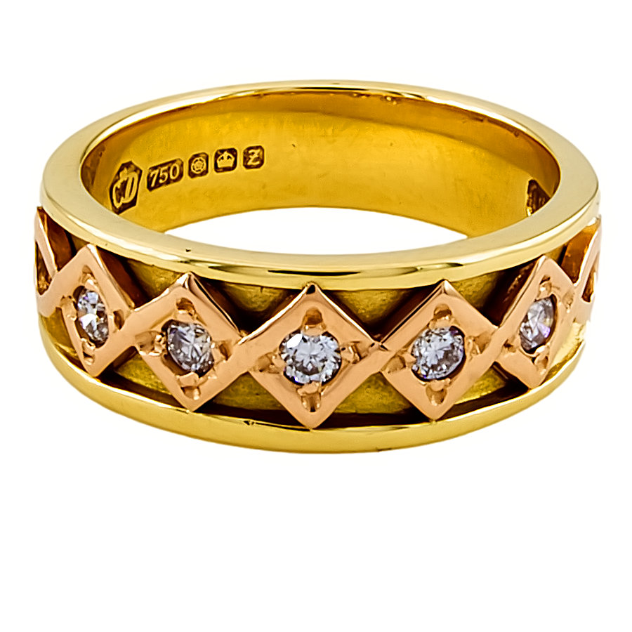 Welsh Gold Clogau Diamond Rings Clogau 9ct Gold Windsor Wedding